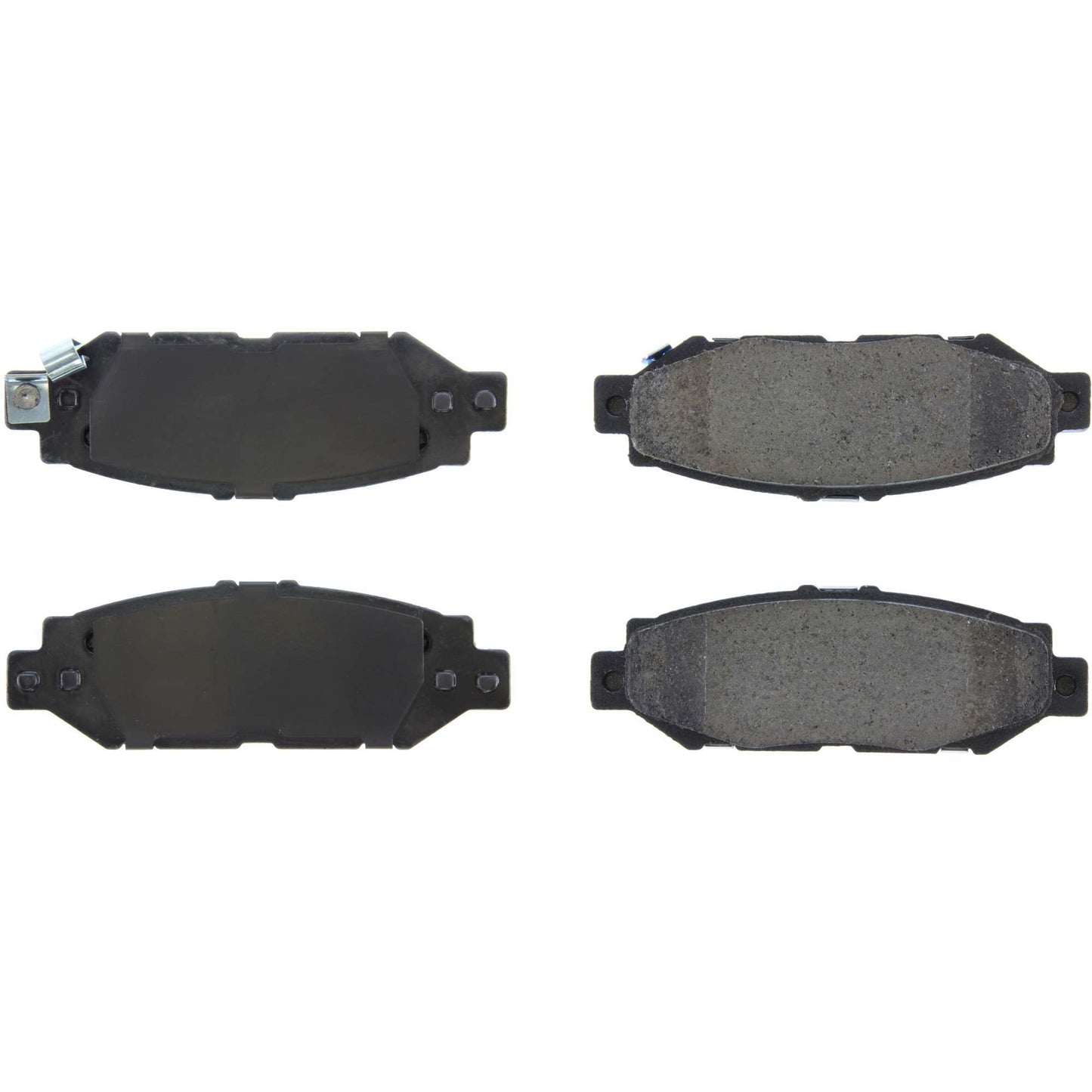 StopTech Street Brake Pads; Rear With Shims