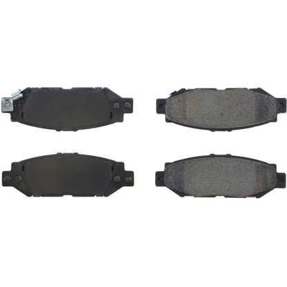 StopTech Street Brake Pads; Rear With Shims