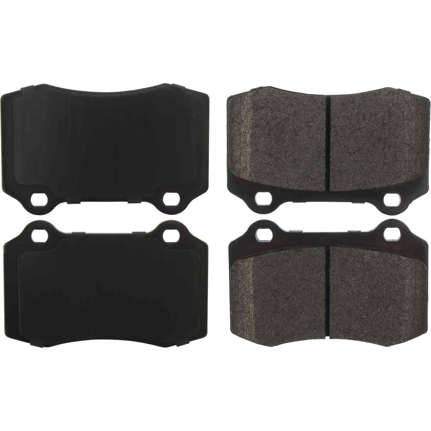 StopTech Street Brake Pads; Front, Rear With Shims