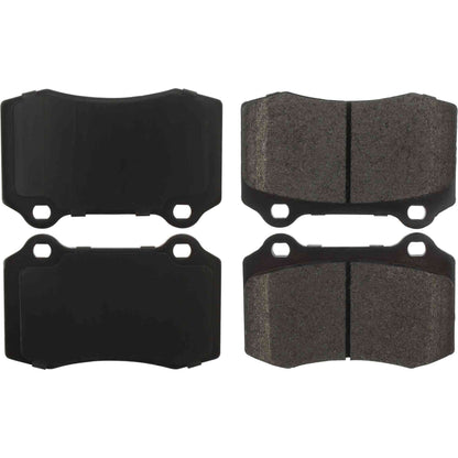 StopTech Street Brake Pads; Front, Rear With Shims