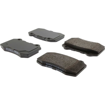StopTech Street Brake Pads; Front, Rear With Shims