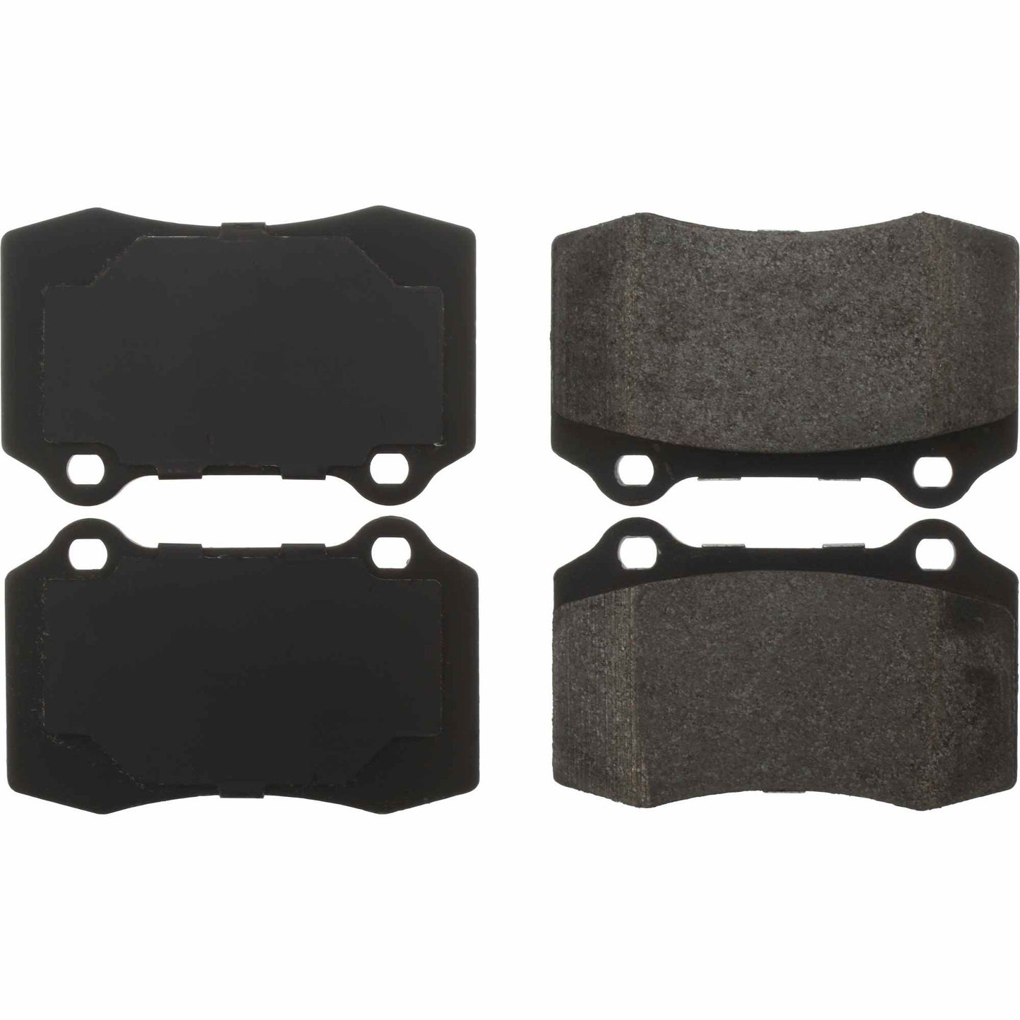 StopTech Street Brake Pads; Front, Rear With Shims