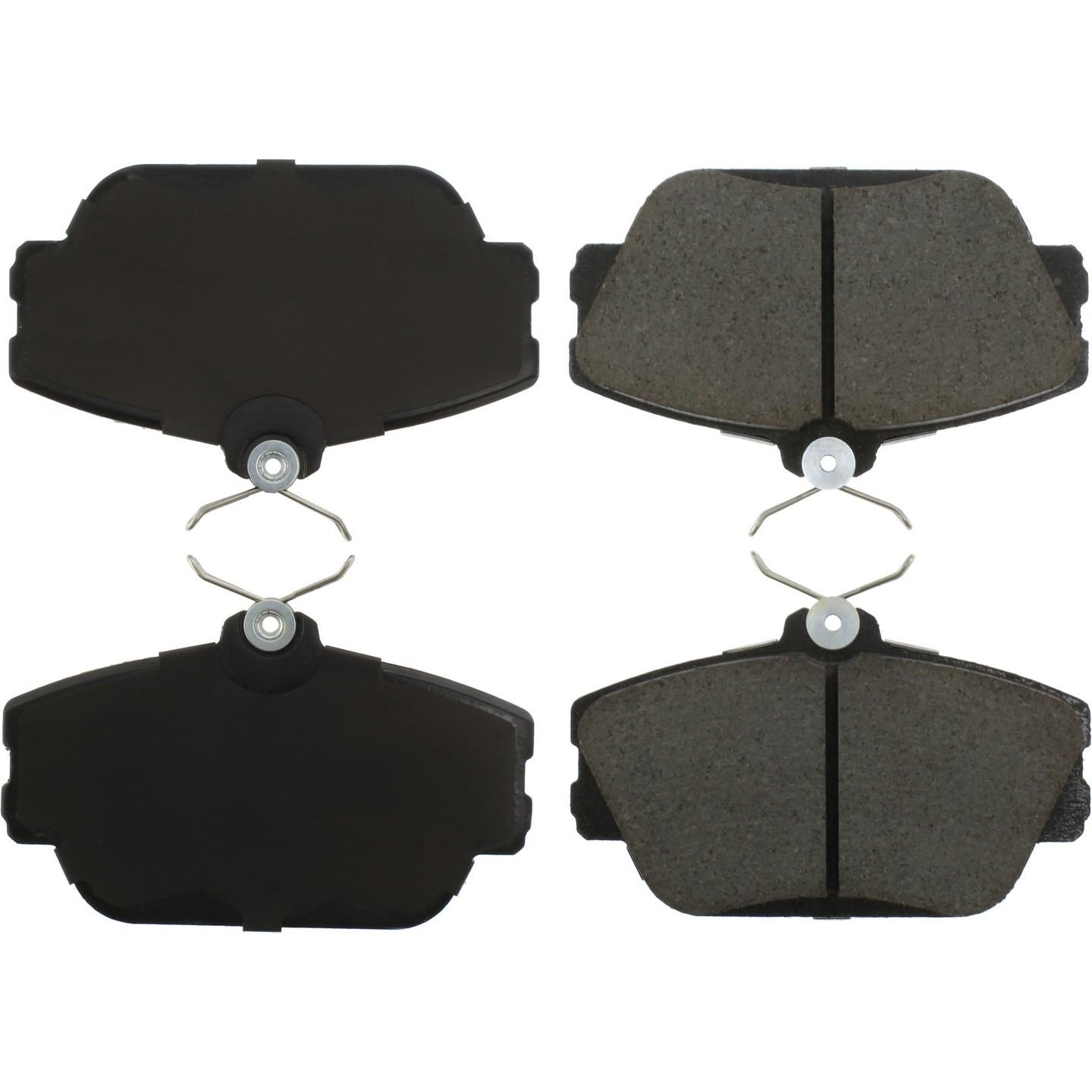 StopTech Street Brake Pads; Front With Shims