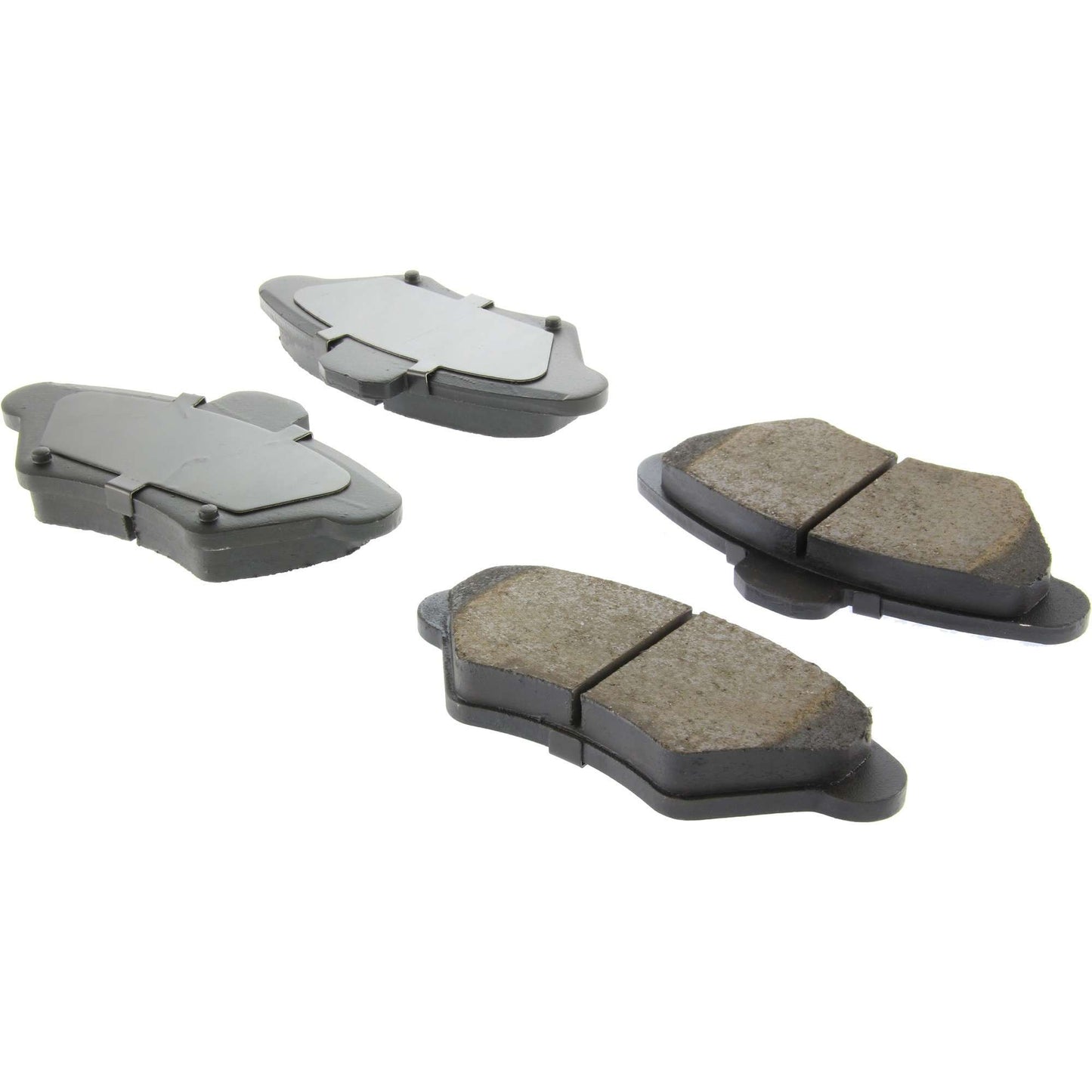 StopTech Street Brake Pads; Front With Shims