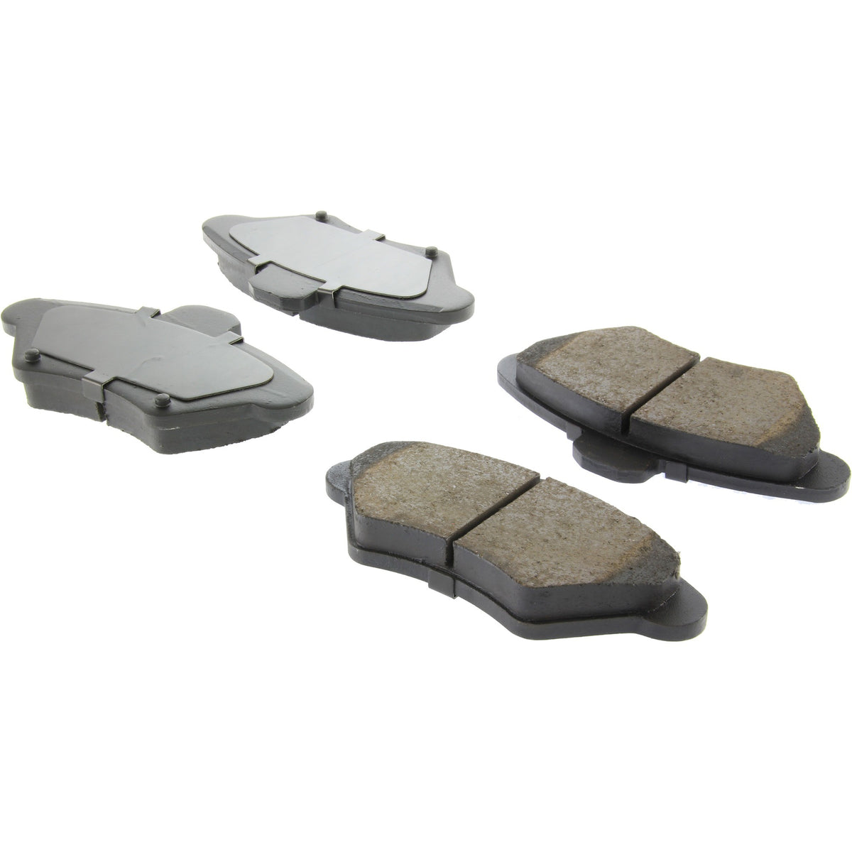 StopTech Street Brake Pads; Front With Shims