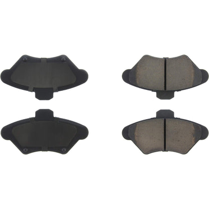 StopTech Street Brake Pads; Front With Shims