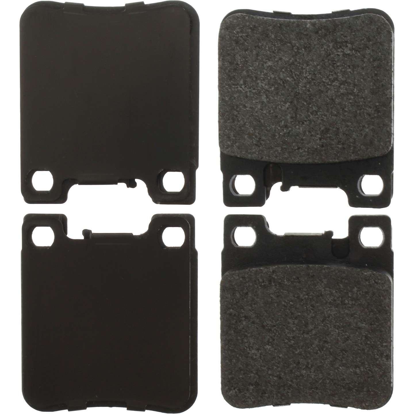 StopTech Street Brake Pads; Rear With Shims