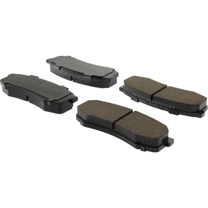 StopTech Street Brake Pads; Rear With Shims