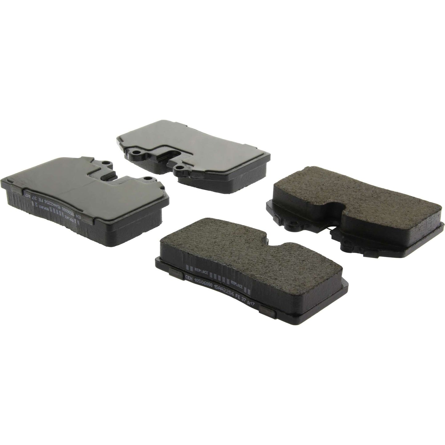 StopTech Street Brake Pads; Front, Rear With Shims