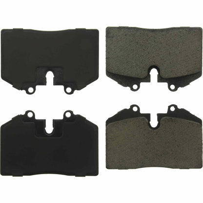 StopTech Street Brake Pads; Front, Rear With Shims
