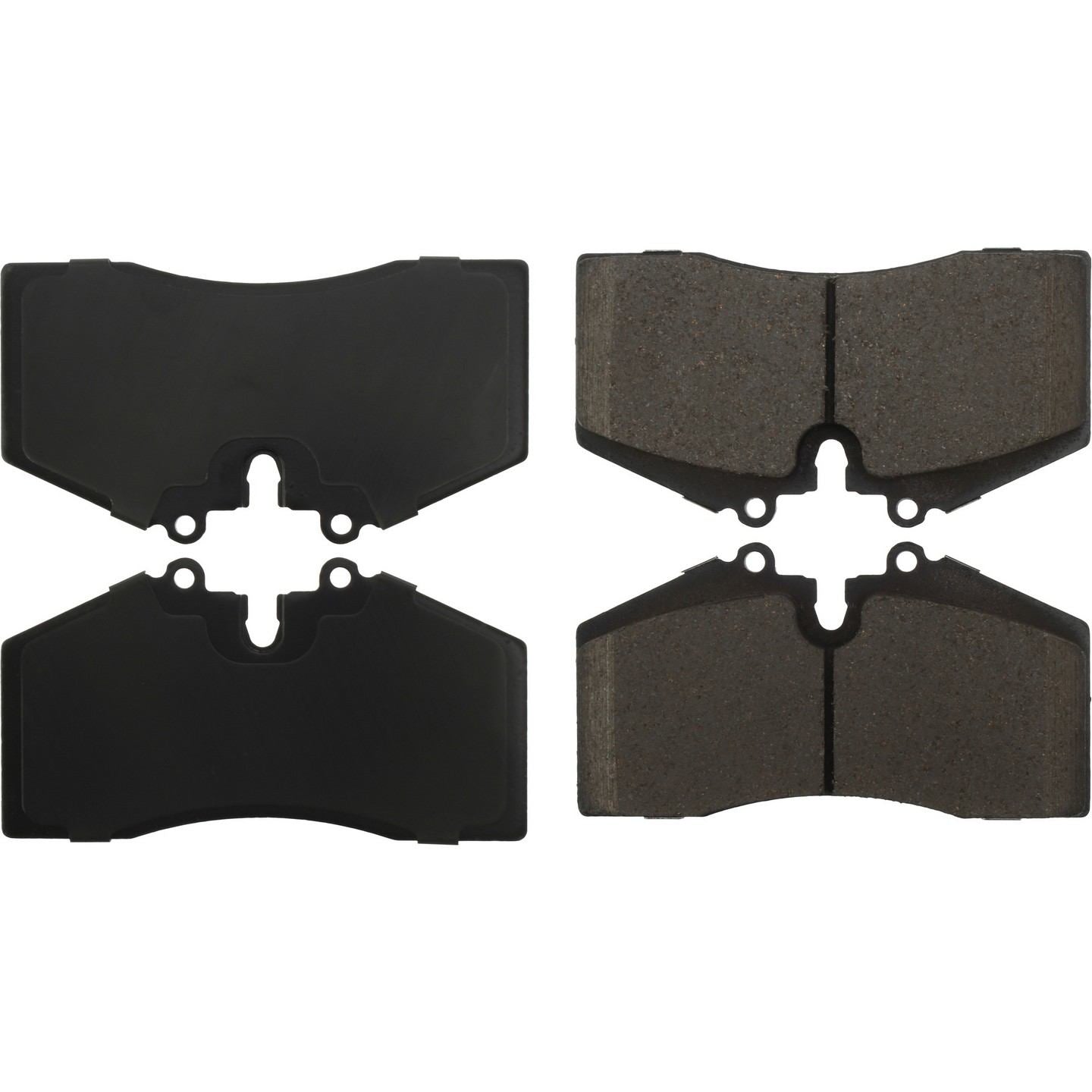 StopTech Street Brake Pads; Front, Rear With Shims