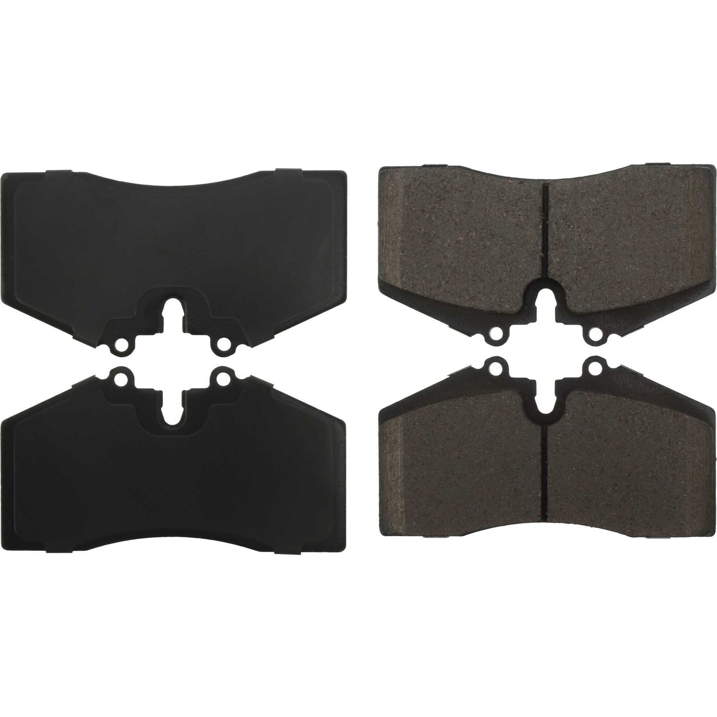 StopTech Street Brake Pads; Front, Rear With Shims