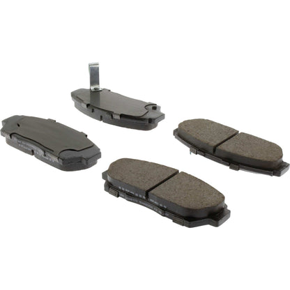 StopTech Street Brake Pads; Front With Shims