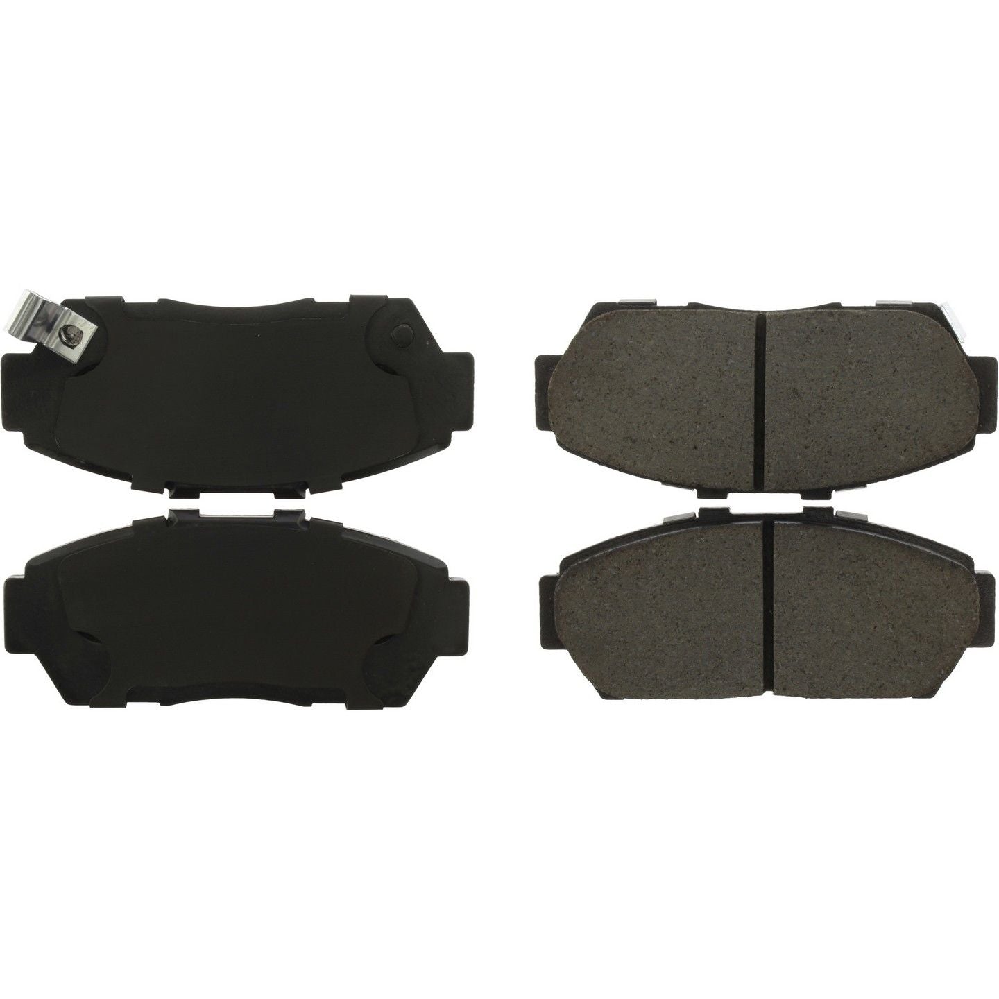 StopTech Street Brake Pads; Front With Shims