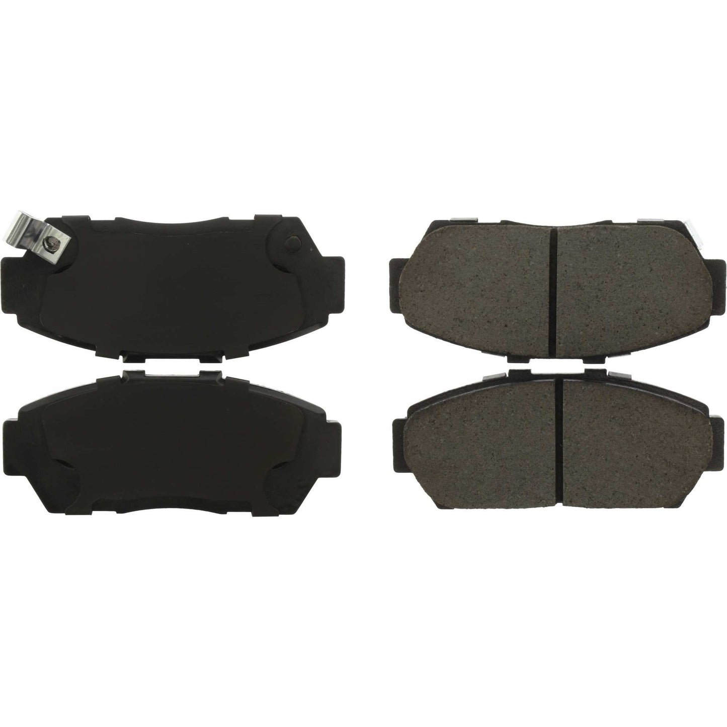 StopTech Street Brake Pads; Front With Shims