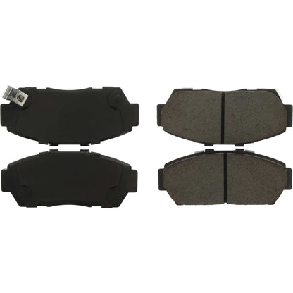 StopTech Street Brake Pads; Front With Shims