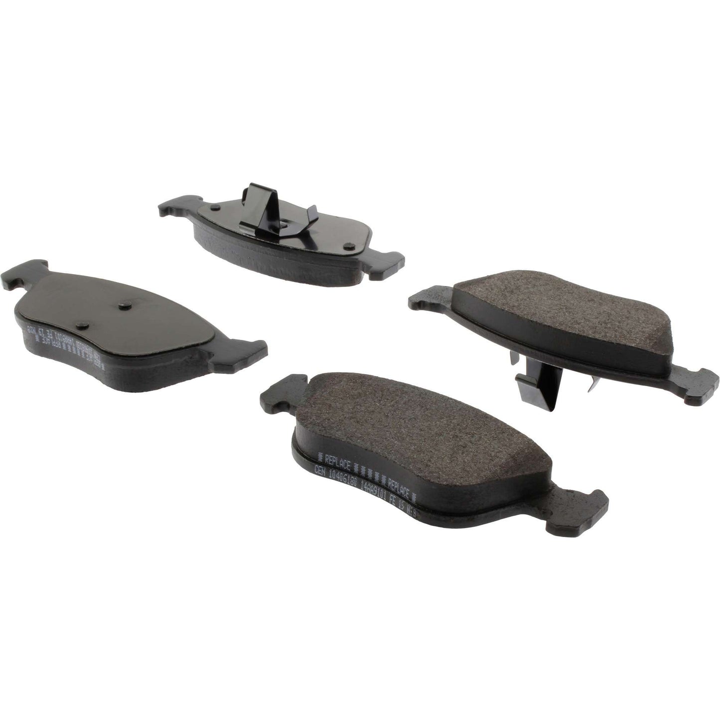 StopTech Street Brake Pads; Front With Shim