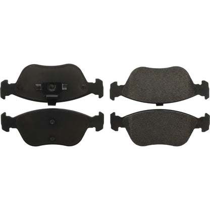 StopTech Street Brake Pads; Front With Shim