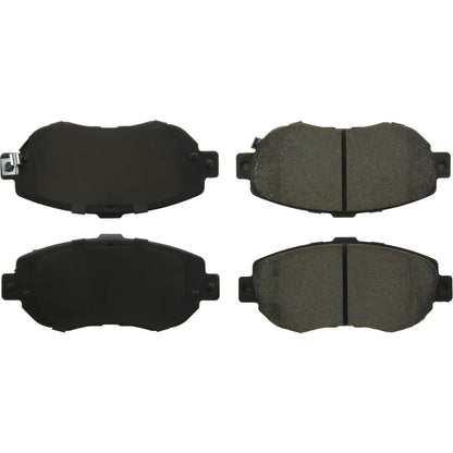 StopTech  Street Brake Pads; Front With Shims
