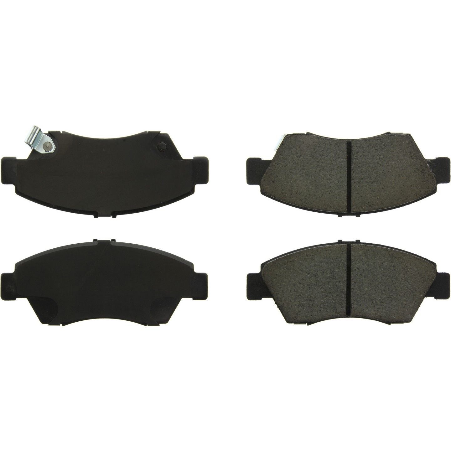 StopTech Street Brake Pads; Front With Shims