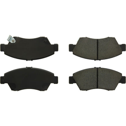 StopTech Street Brake Pads; Front With Shims