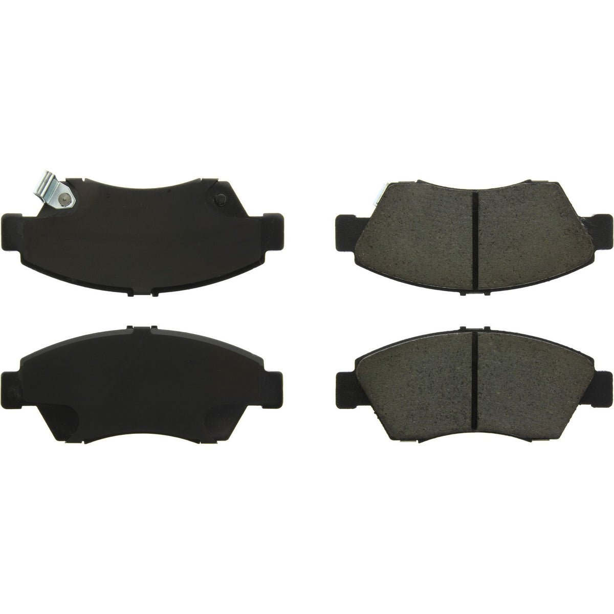 StopTech Street Brake Pads; Front With Shims