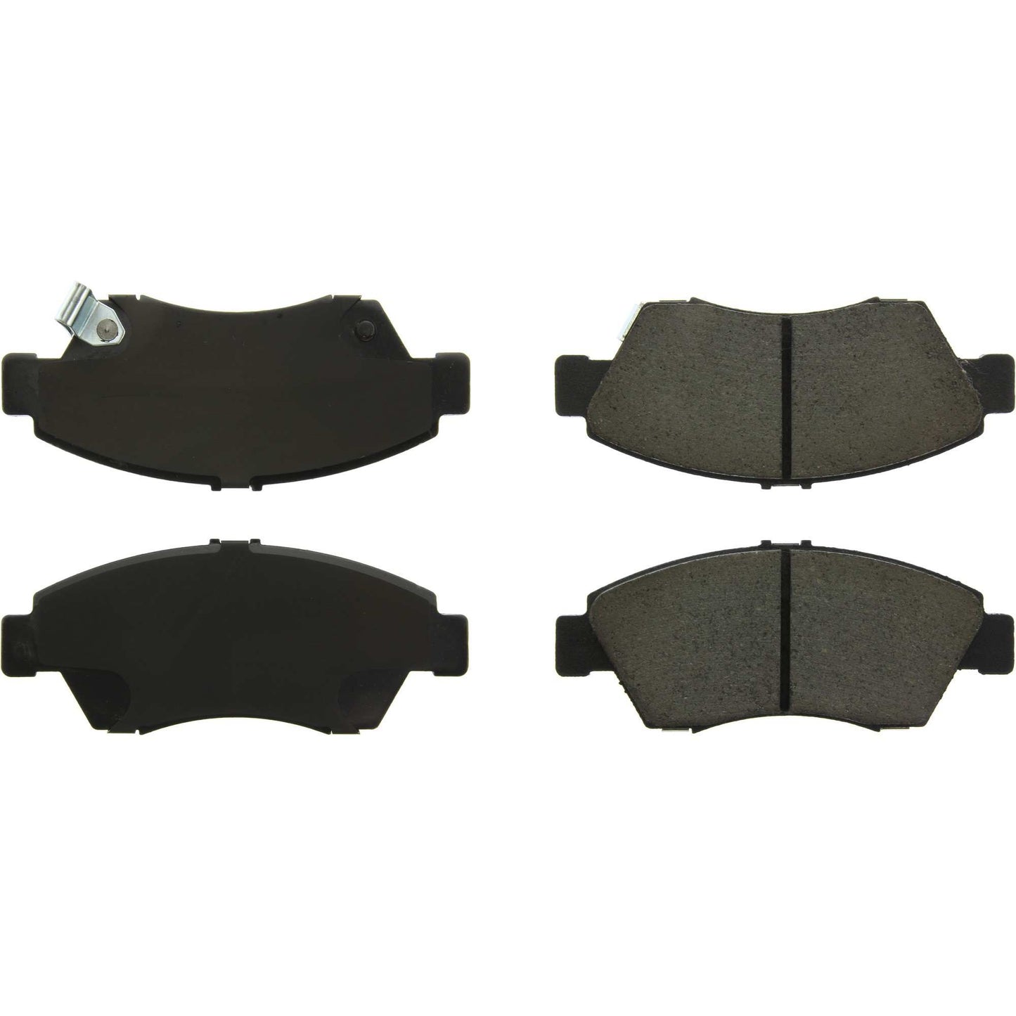 StopTech Street Brake Pads; Front With Shims