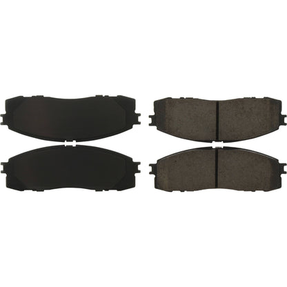 StopTech Street Brake Pads; Rear With Shims