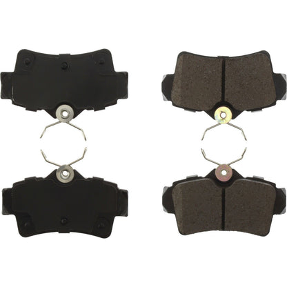 StopTech Street Brake Pads; Rear With Shims