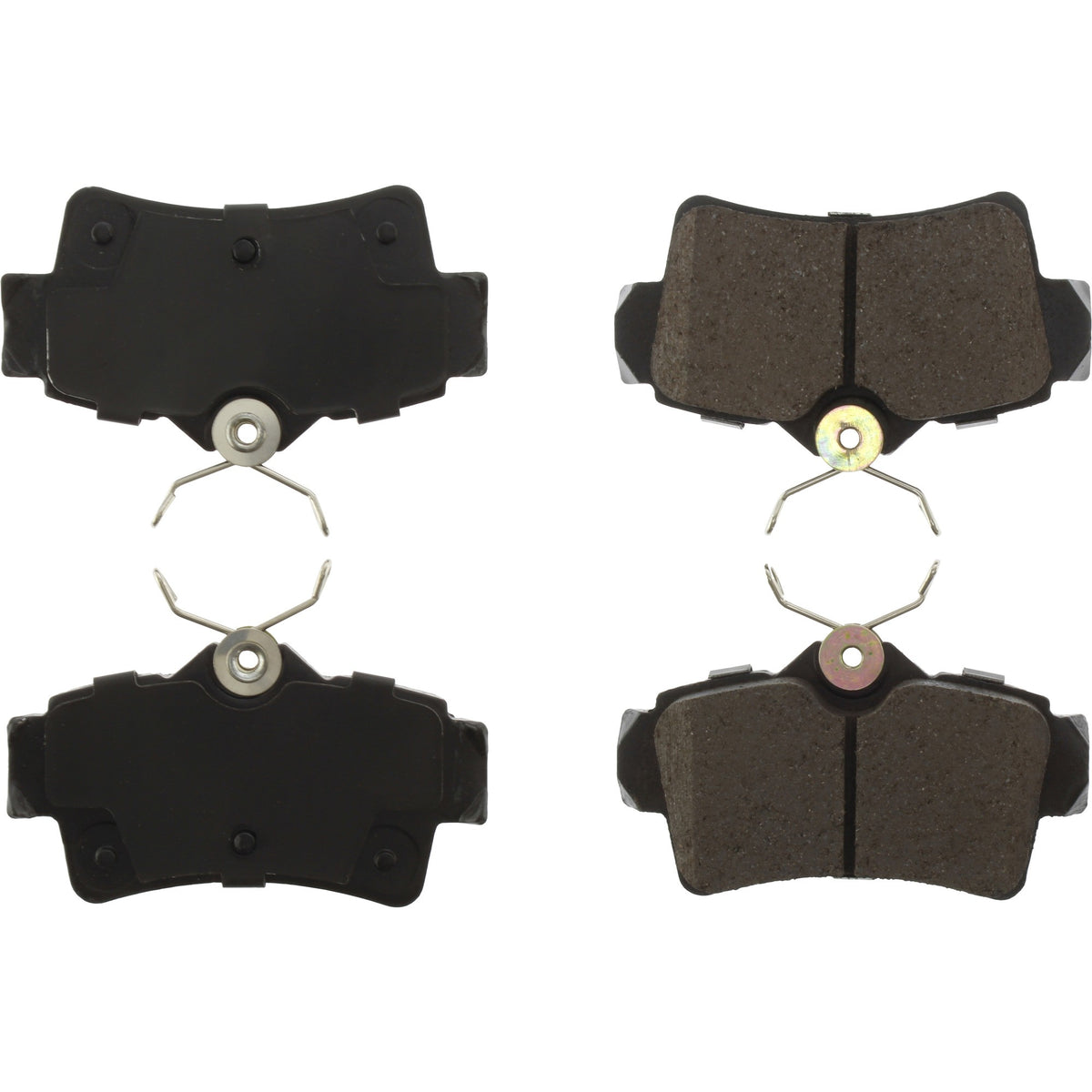 StopTech Street Brake Pads; Rear With Shims