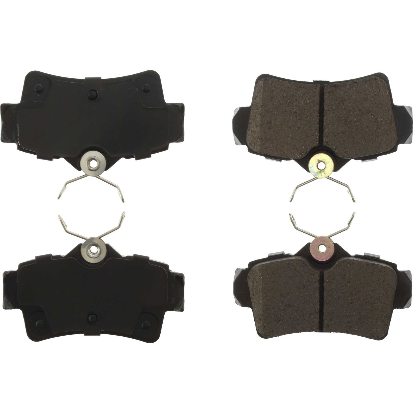 StopTech Street Brake Pads; Rear With Shims