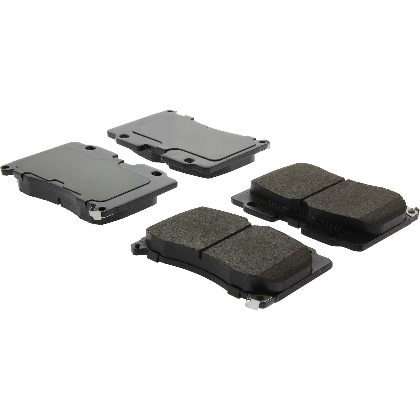 StopTech Street Brake Pads; Front With Shims