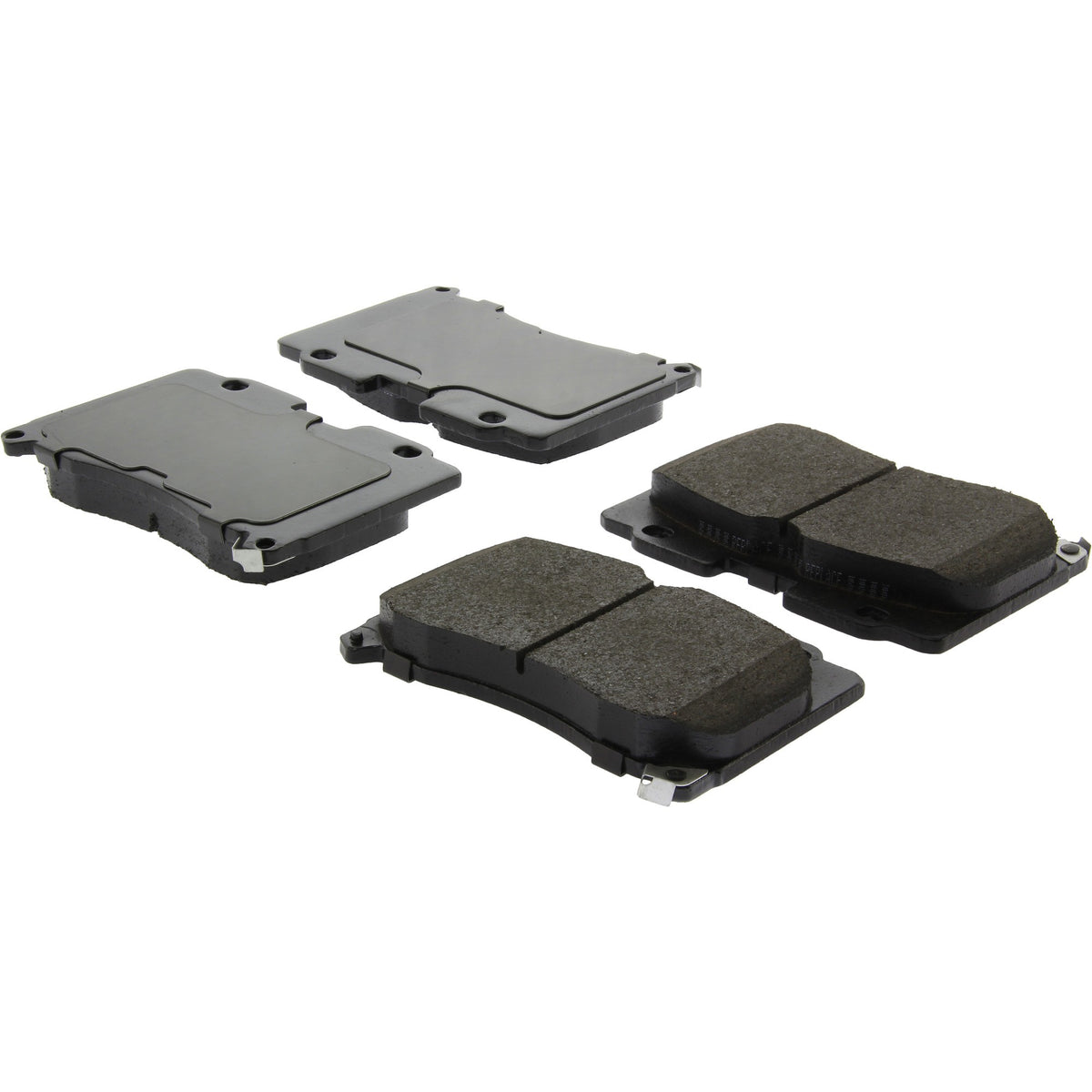 StopTech Street Brake Pads; Front With Shims