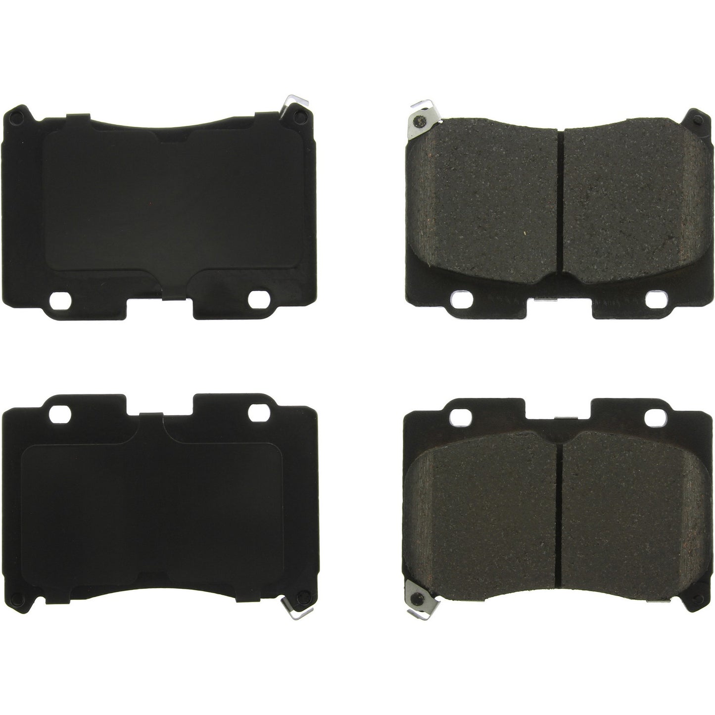 StopTech Street Brake Pads; Front With Shims