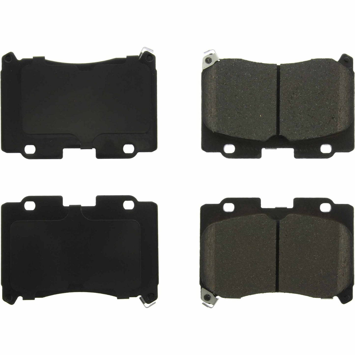 StopTech Street Brake Pads; Front With Shims