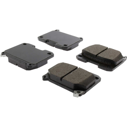 StopTech Street Brake Pads; Rear With Shims