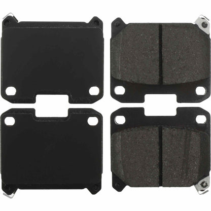 StopTech Street Brake Pads; Rear With Shims