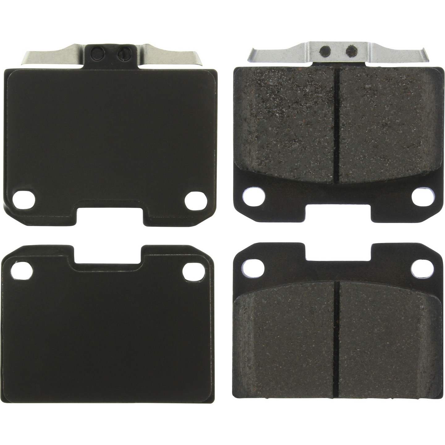 StopTech Street Brake Pads; Rear With Shims And Hardware