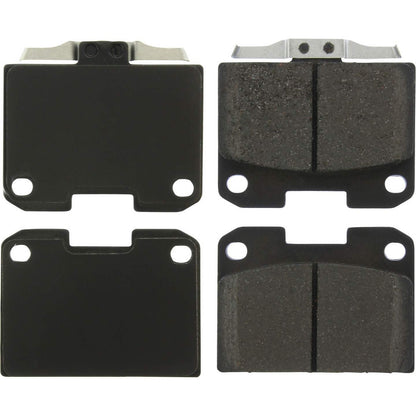 StopTech Street Brake Pads; Rear With Shims And Hardware