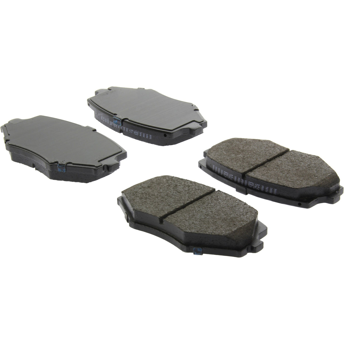 StopTech Street Brake Pads; Front With Shims