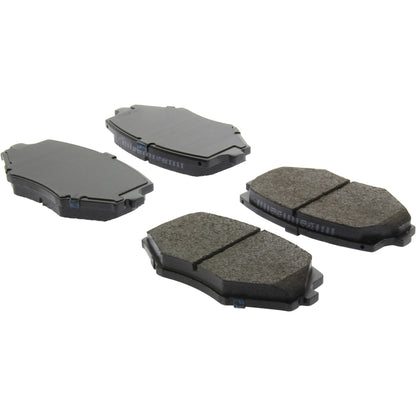 StopTech Street Brake Pads; Front With Shims
