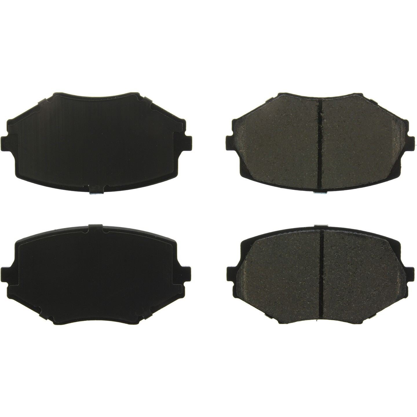 StopTech Street Brake Pads; Front With Shims