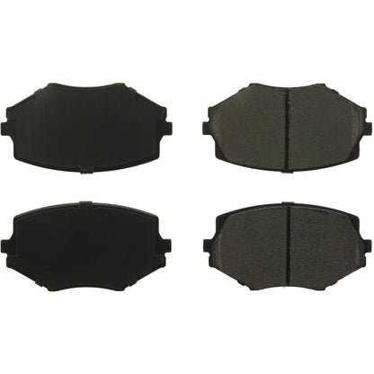 StopTech Street Brake Pads; Front With Shims