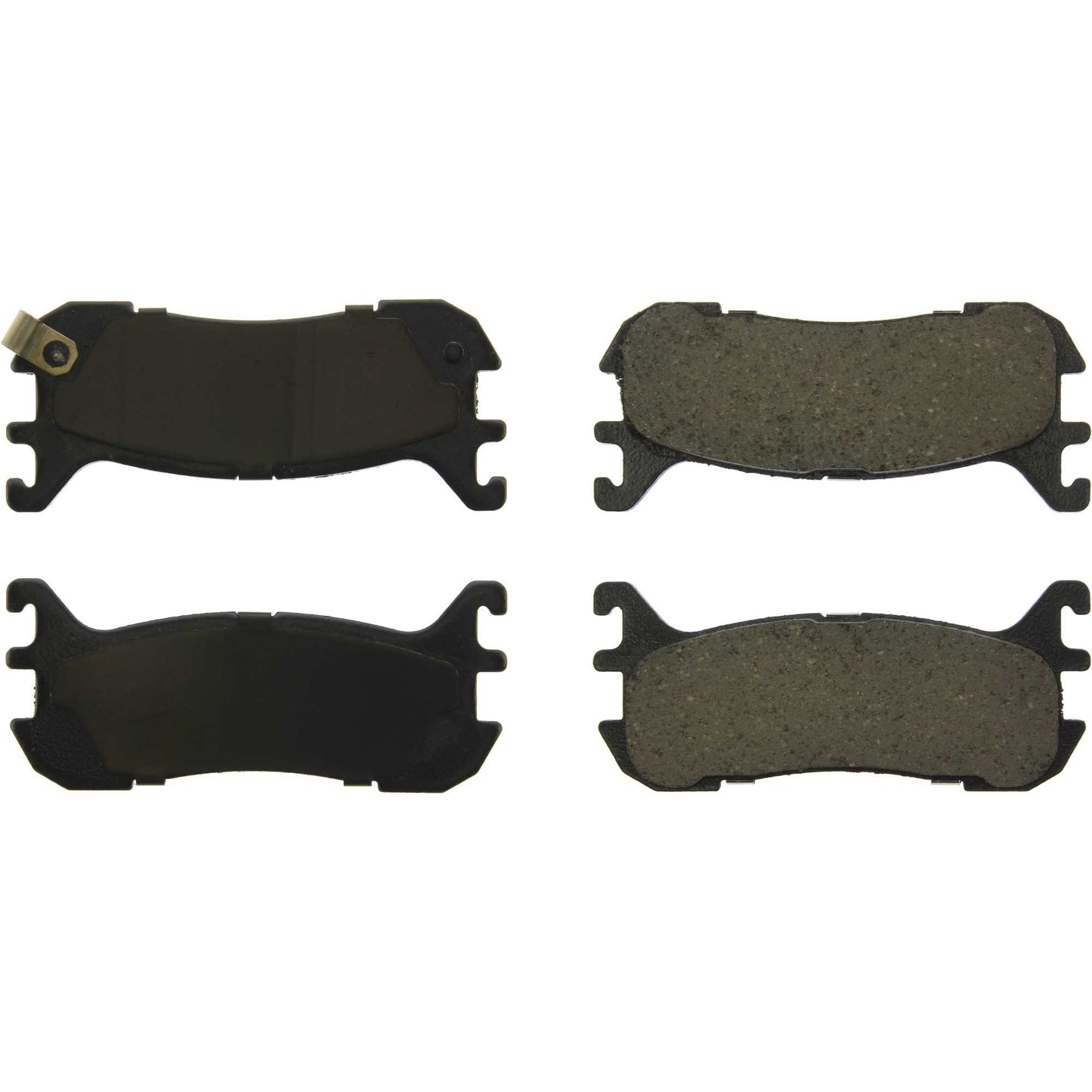 StopTech Street Brake Pads; Rear With Shims