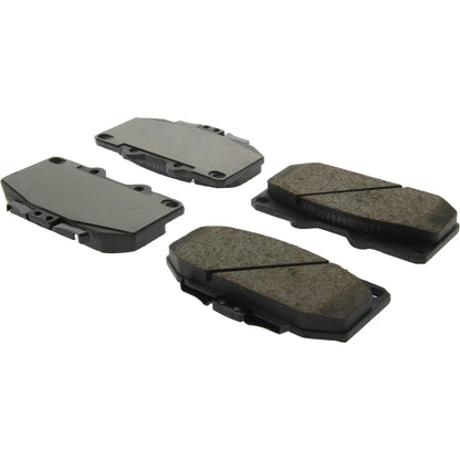 StopTech Street Brake Pads; Front With Shims