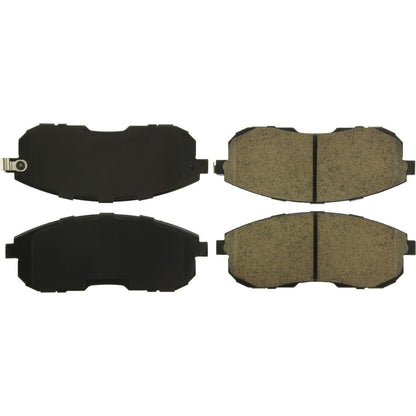 StopTech Street Brake Pads; Front With Shims