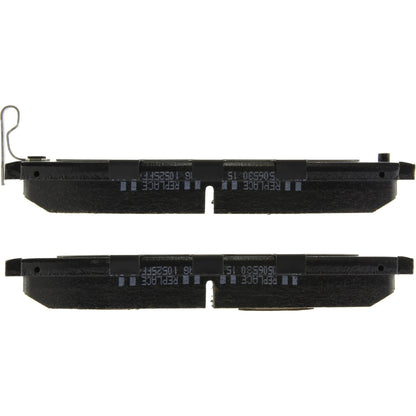 StopTech Street Brake Pads; Front With Shims