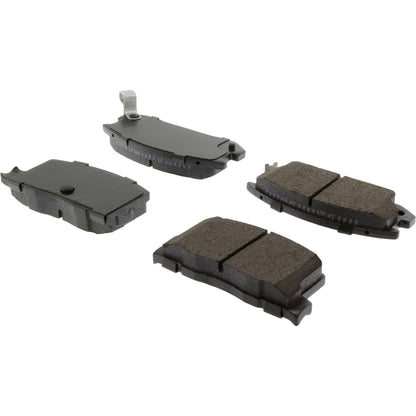 StopTech Street Brake Pads; Rear With Shims
