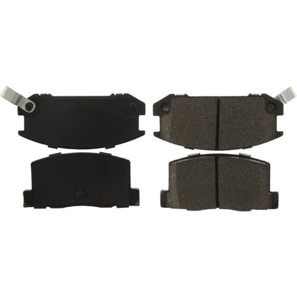 StopTech Street Brake Pads; Rear With Shims