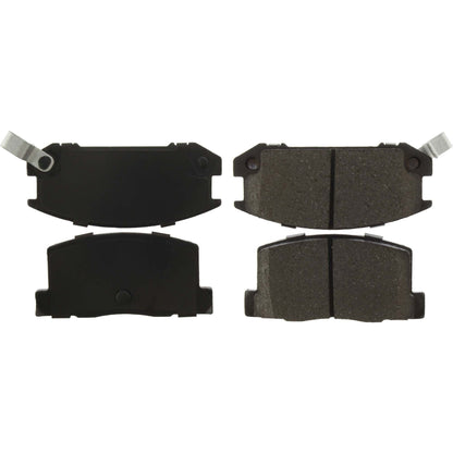 StopTech Street Brake Pads; Rear With Shims